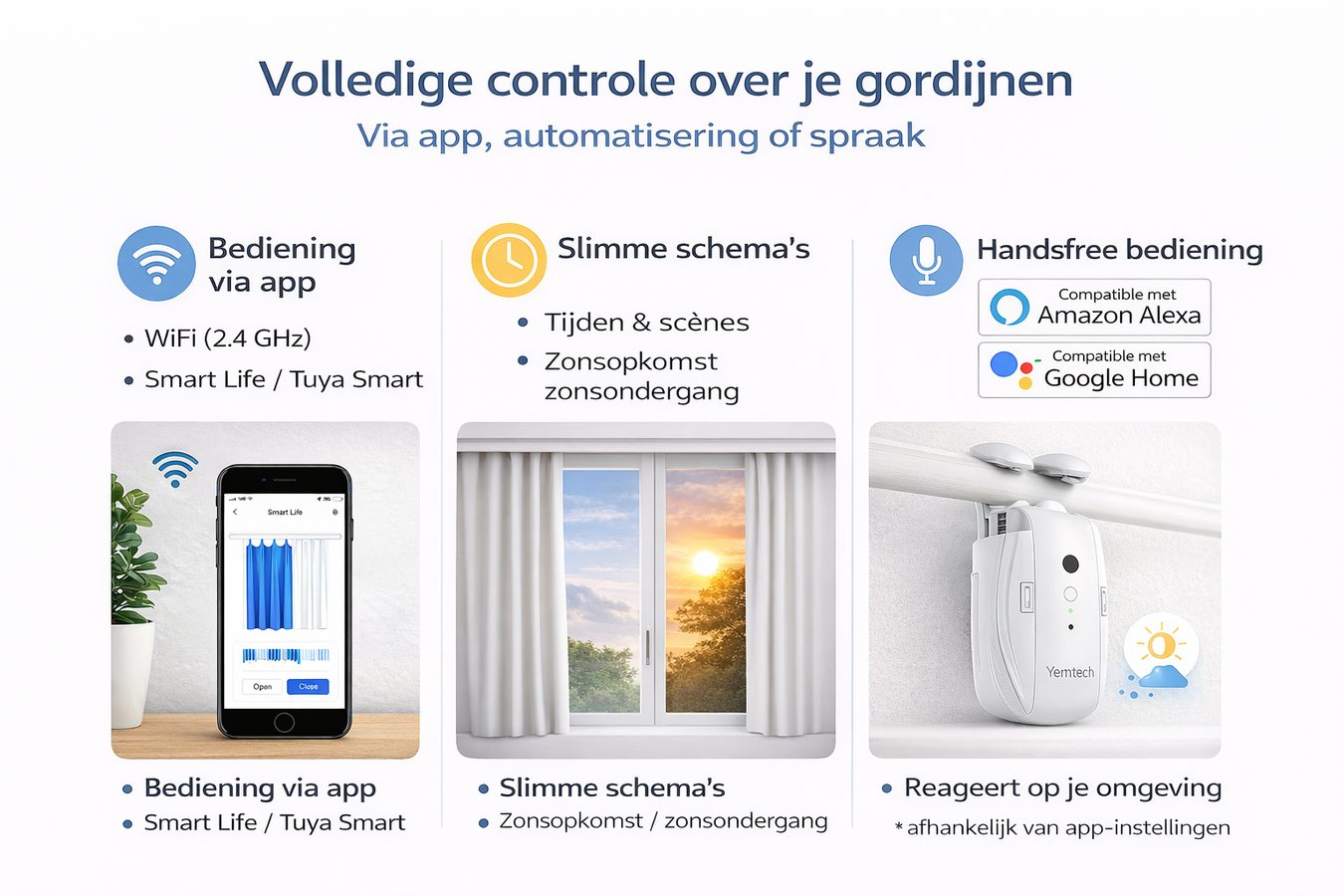 Slimme Gordijnmotoren