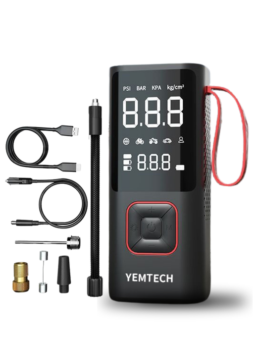 Yemtech® Elektrische fietspomp 6000 mAh