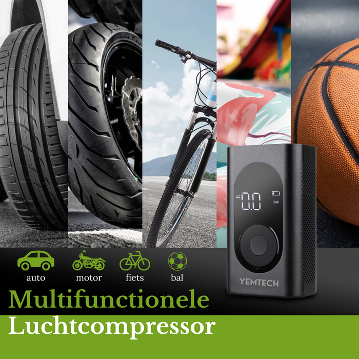 Elektrische fietspomp 4000 mAh