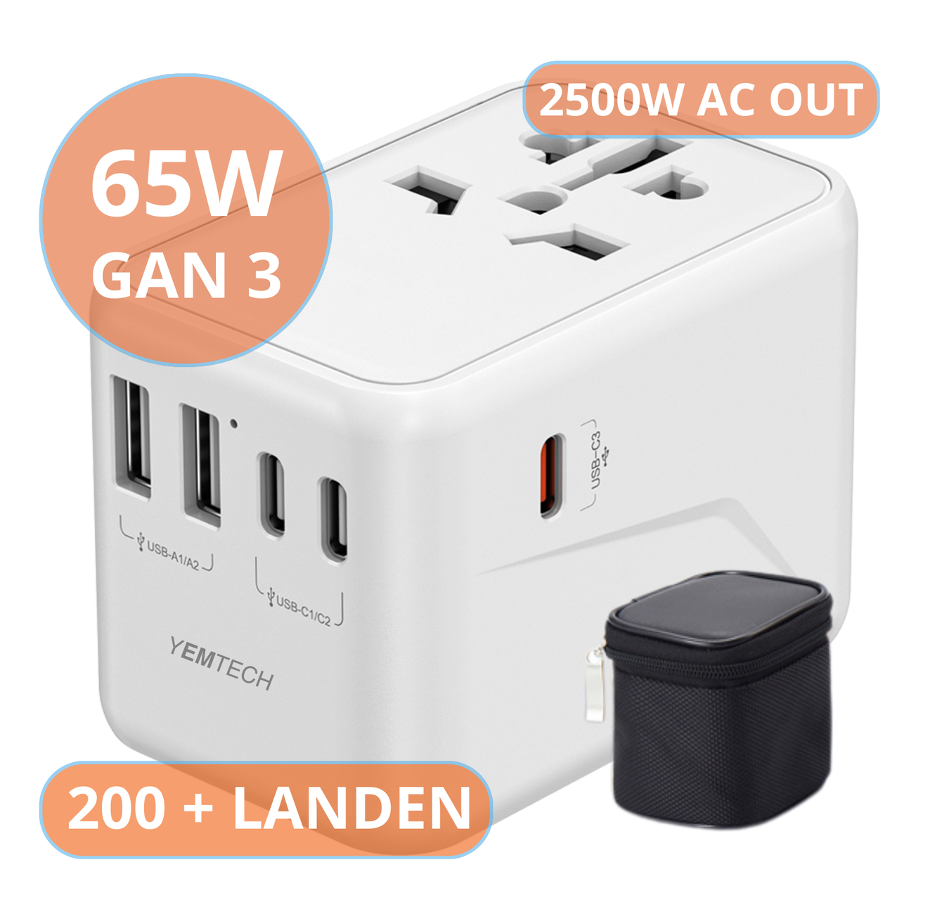 Wereldstekkers & Opladers