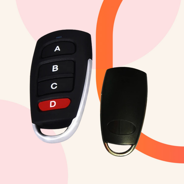 YEMTECH Universele Handzender 433 MHz – Afstandsbediening voor Garagedeuren en Poortopeners