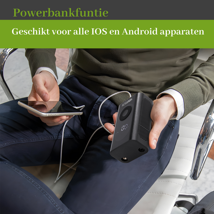 Elektrische fietspomp 4000 mAh