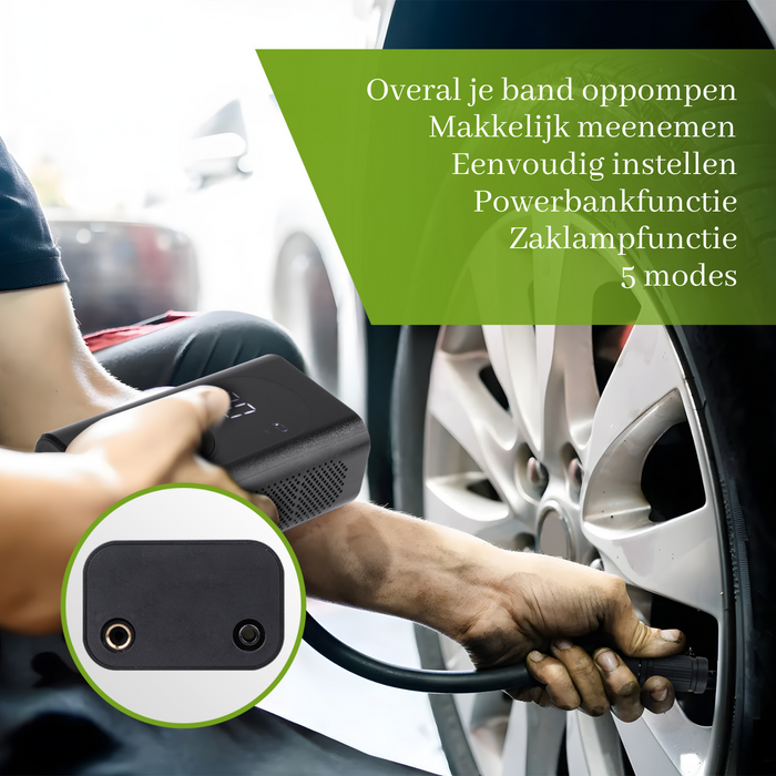 Elektrische fietspomp 4000 mAh