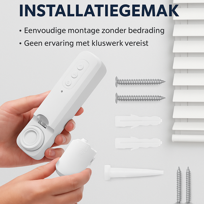 Yemtech® Rolgordijnmotor – Slimme elektrische gordijnmotor – Compatibel met Tuya, Alexa & Google Home