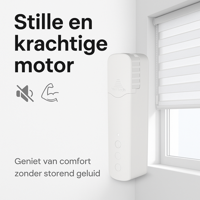 Yemtech® Rolgordijnmotor – Slimme elektrische gordijnmotor – Compatibel met Tuya, Alexa & Google Home