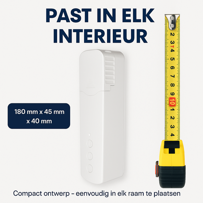 Yemtech® Rolgordijnmotor – Slimme elektrische gordijnmotor – Compatibel met Tuya, Alexa & Google Home