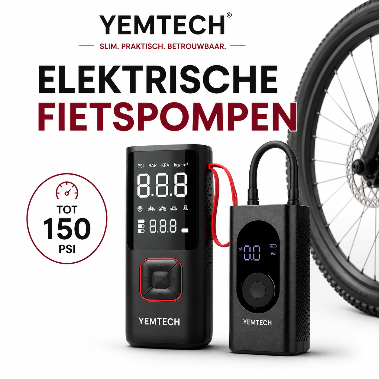 Elektrische Fietspomp