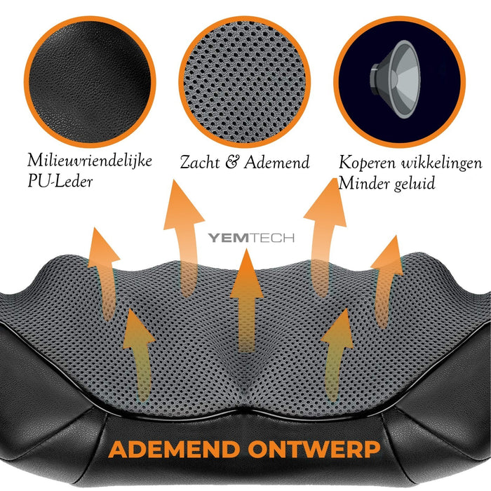 Shiatsu massageapparaat