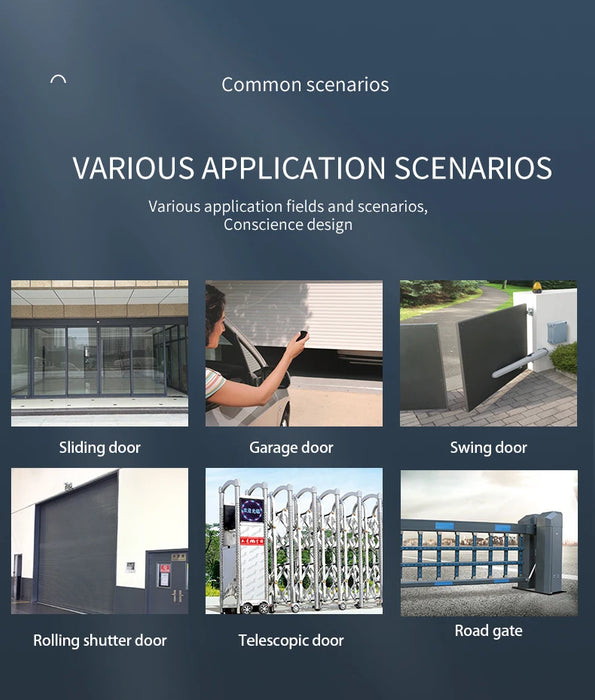 Yemtech® Universele handzender - 433 MHz