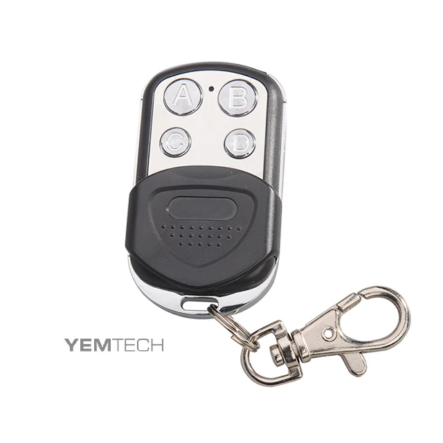 YEMTECH Universele Handzender 433 MHz – Afstandsbediening voor Garagedeuren en Poortopeners